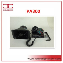 Sirena electrónica de alarma de coche para los vehículos de emergencia (PA300)